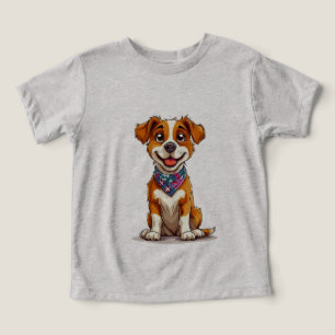Bedårande seriehund t shirt