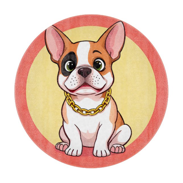 Bedårande serietecknad valp (Framsidan)