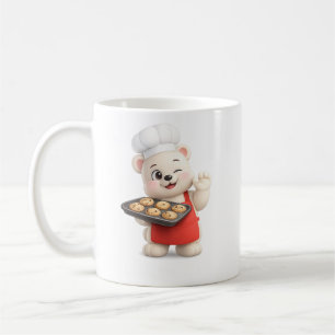 Bedårande Söt Björn Pero Karaktärsdesign Kaffemugg