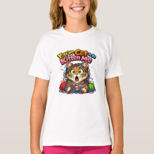 Bedårande söt kattunge barn t-shirt