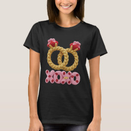 Bedårande stickade vigselringar XOXO  T Shirt