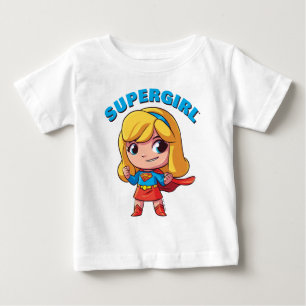 Bedårande Supergirl-pose T Shirt
