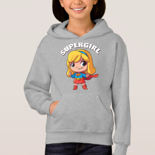 Bedårande Supergirl-pose T Shirt