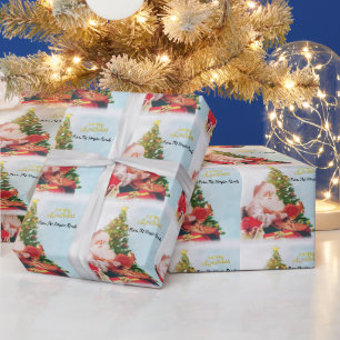 Bedårande Tomte Gran Jul Presentpapper