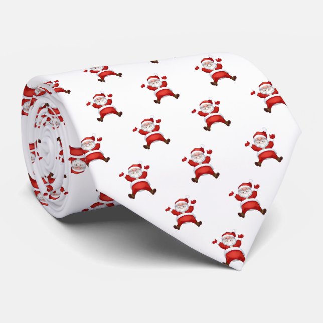 Bedårande tomte, jul slips (Rullad)
