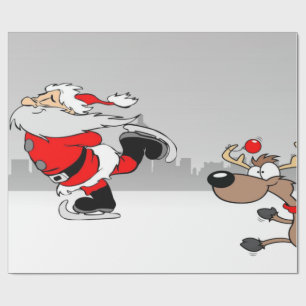 Bedårande tomte,julbock presentpapper