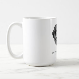Bedårande valp av rasen Golden Retriever  Kaffemugg