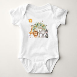 Bedårande vilda djur i zoo-djungeln  t shirt
