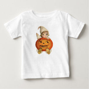 Bedårande Vintage Halloween Pyjamas Klänning för S T-shirt