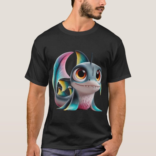 Bedårande Xenacanthus T Shirt (Framsida)