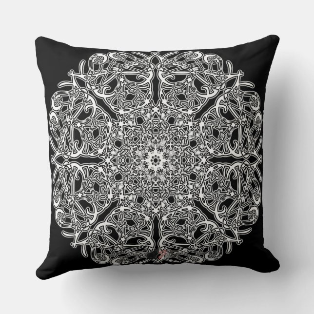 Bedazzle Octa Glyph Pillow Kudde (Baksida)
