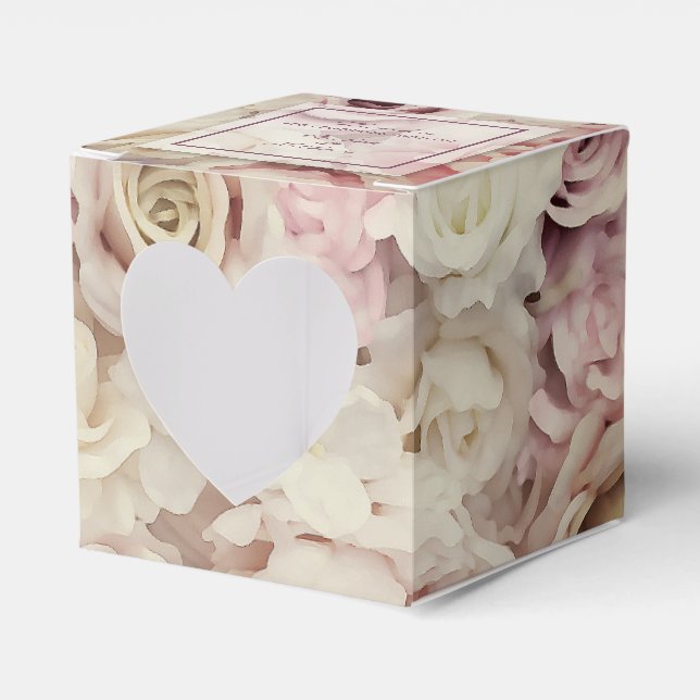 BedBox för Bröllop 2-tumsstöd för Ro Presentaskar (Framsidan Sidan)