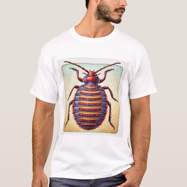 Bedbug in Natural Surroundings 180724IREF259 - Wat T Shirt (Framsida)