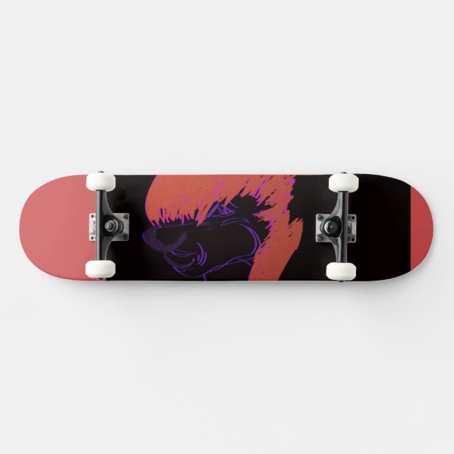 Bedcharmerande Animationskaraktär Skateboard (Horz)