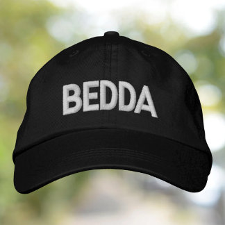 Bedda (vacker) - Finny italiensk siciliansk Broderad Keps