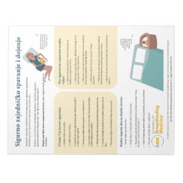 Beddelning och amning Avsnärjning (kroatisk) Anteckningsblock