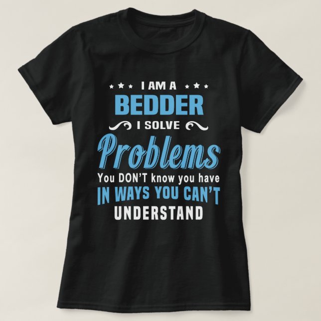 Bedder T Shirt (Design framsida)
