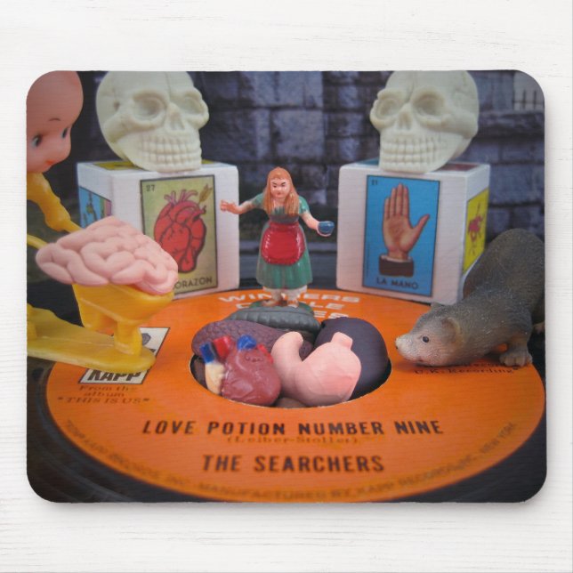 Bedelia bygger en bättre pojkvän Mousepad Musmatta (Framsidan)