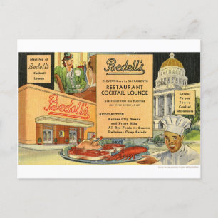 Bedell's Postcard Vykort