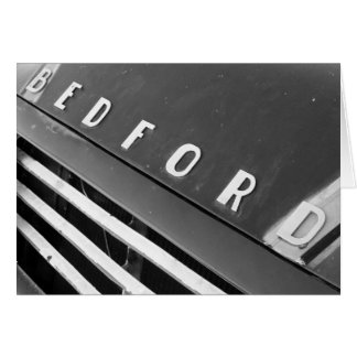 Bedford B&W Hälsningskort
