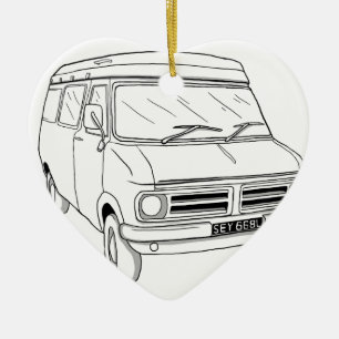 Bedford CF1 Julgransprydnad Keramik