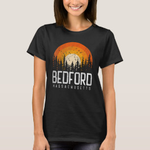 Bedford Massachusetts MORSA Vintage 70s Retro T Shirt