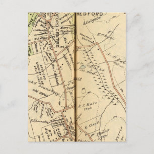 Bedford, New York 2 Vykort