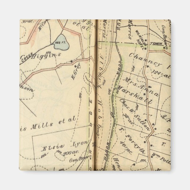 Bedford, New York Magnet (Framsidan)