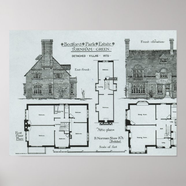 Bedford Park Gods Poster (Framsidan)