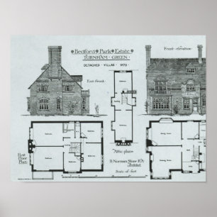 Bedford parkerar godset poster