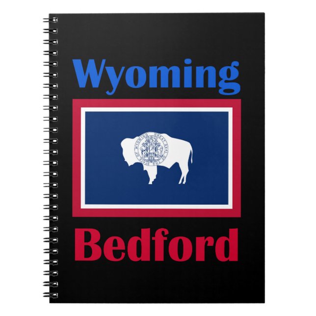 Bedford Wyoming Anteckningsbok (Framsidan)