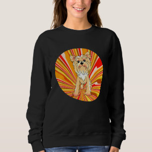 Bedhund Retro Pop Hund Yorkshire Terrier T Shirt