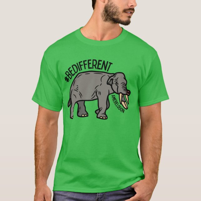 #BeDifferent Amebelodon T-Shirt (Framsida)