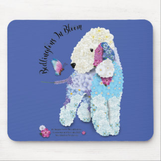 Bedlington in Bloom Mousepad Musmatta
