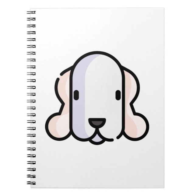 Bedlington Terrier Anteckningsbok (Framsidan)