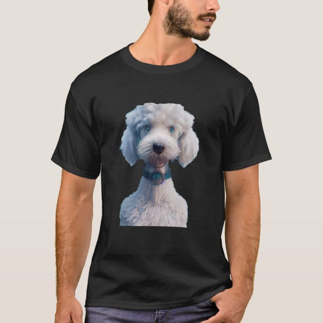 Bedlington Terrier Dog  Bedlington Terrier T Shirt (Framsida)