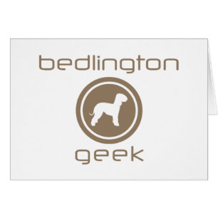 Bedlington Terrier Hälsningskort