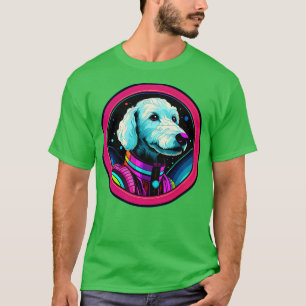 Bedlington Terrier Hund Funny Cosmic Astronaut Pup T Shirt