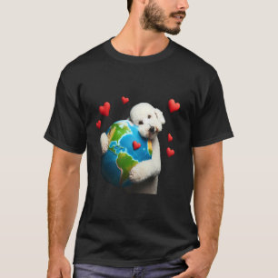 Bedlington Terrier Hund Jorden Dag Kram Kärlek Äga T Shirt
