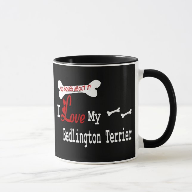 Bedlington Terrier (I Kärlek) Mugg (Höger)