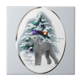 Bedlington Terrier-jul Kakelplatta