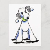 Bedlington Terrier Låt oss Play