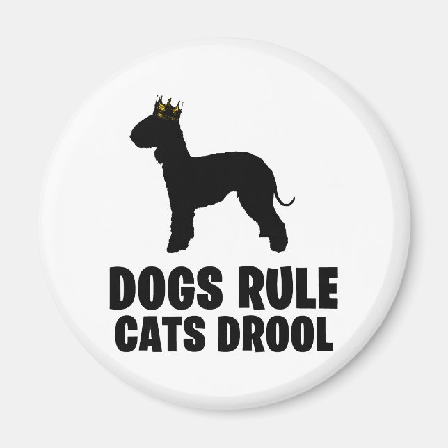Bedlington Terrier Magnet (Framsidan)