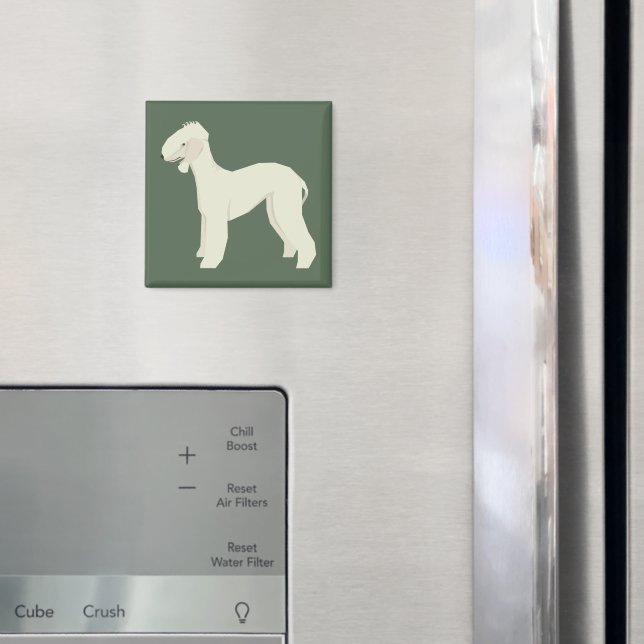 Bedlington Terrier Magnet (In Situ (Fridge))