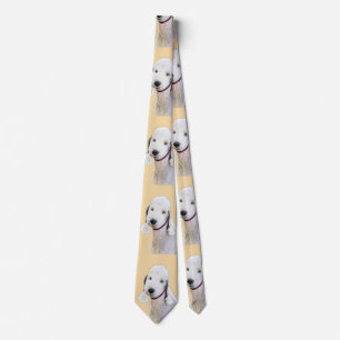Bedlington Terrier-målning - Original Hund Art Slips