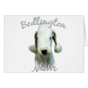 Bedlington Terrier Mamma 2 Hälsningskort