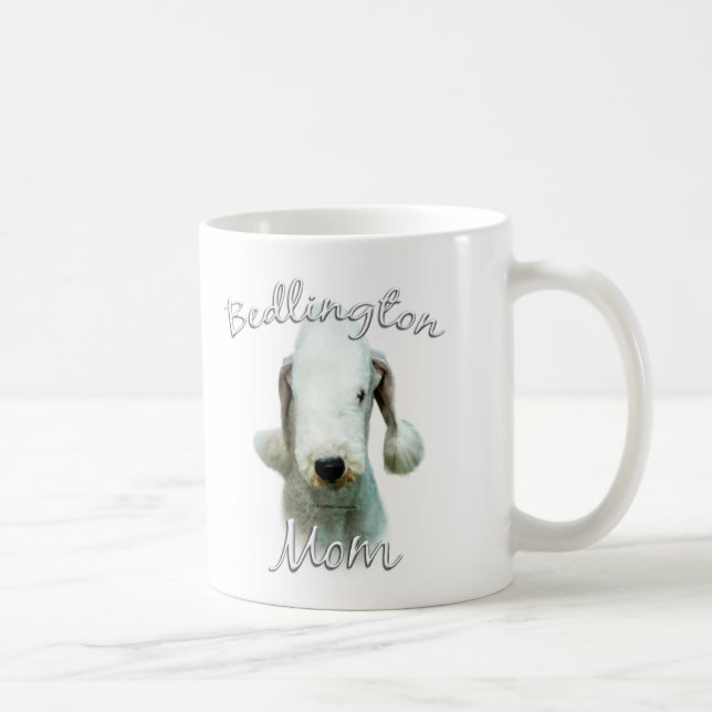 Bedlington Terrier Mamma 2 Kaffemugg (Höger)