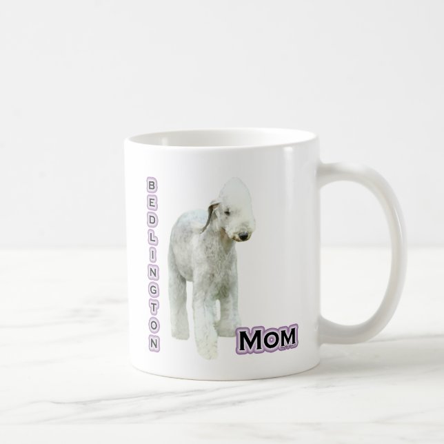 Bedlington Terrier Mamma 4 Kaffemugg (Höger)
