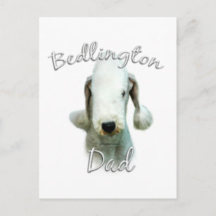 Bedlington Terrier Pappa 2 Vykort