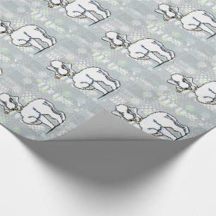 Bedlington Terrier Rosie Presentpapper